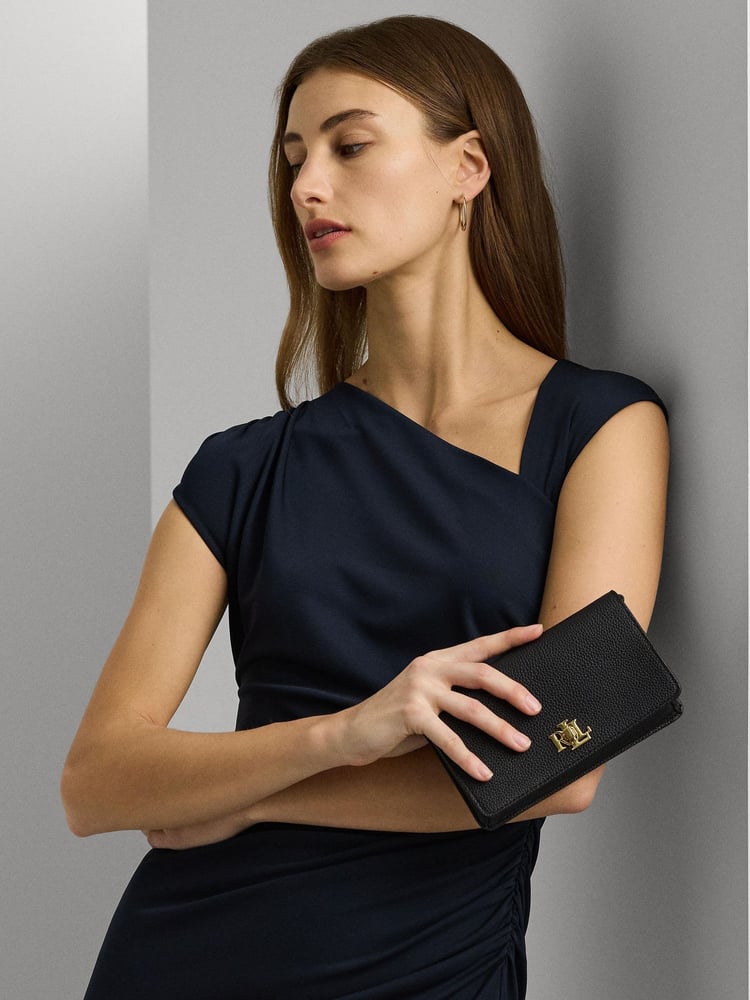 Lauren Ralph Lauren Chain Crossbody Leather Bag - Image 7 of 7