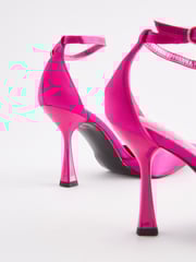 Pink Forever Comfort® Bow Point Toe Heels - Image 10 of 10