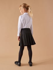 Black Regular Waist Pleated School Skirts 2 Pack (3-16yrs) - Image 5 of 9