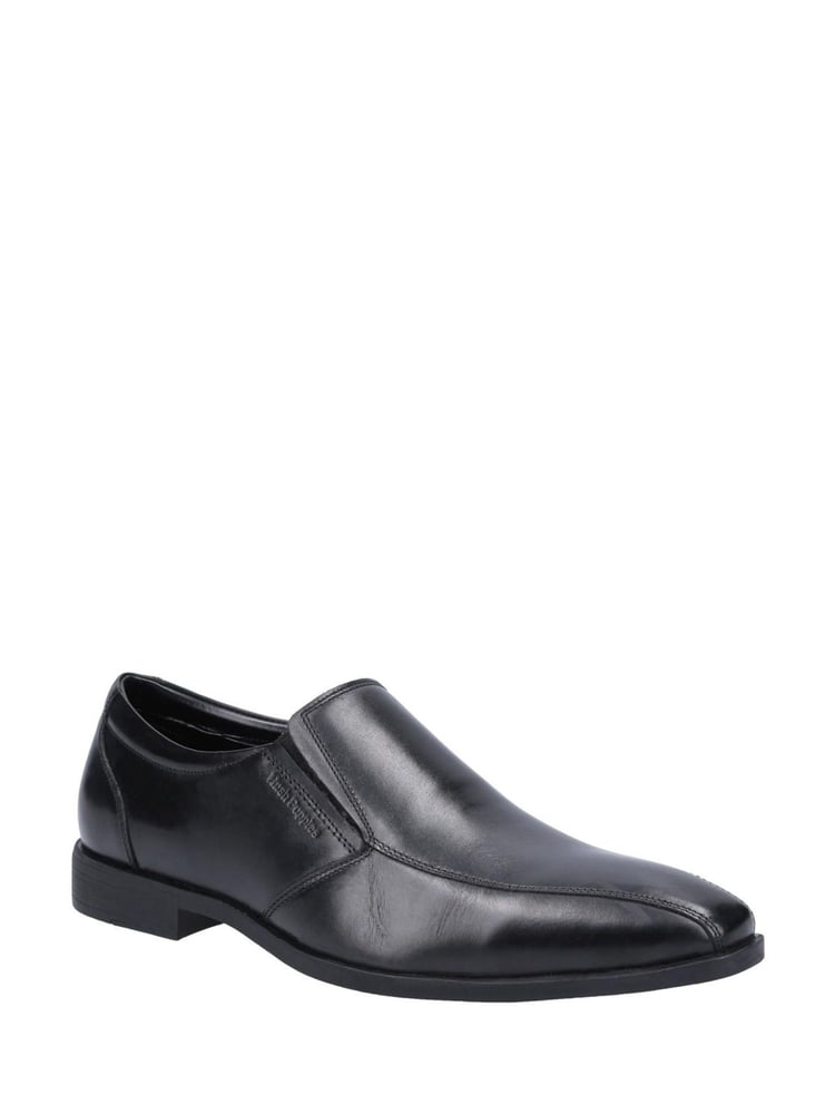 Hush Puppies Black Ellis Slip-On Shoes - Image 2 of 4