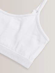 White Strappy Crop Top 3 Pack (5-16yrs) - Image 3 of 3