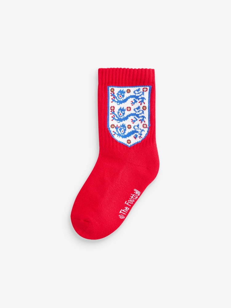 Multi Lic England Uefa Socks 3PK - Image 2 of 4