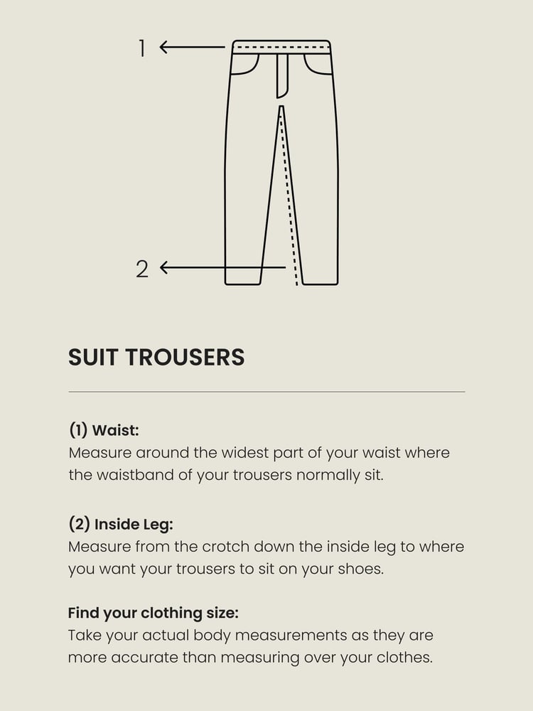 Black Tailored Wool Donegal Tuxedo Suit Trousers - Image 10 of 10