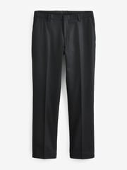 Black Tailored Wool Donegal Tuxedo Suit Trousers - Image 6 of 10