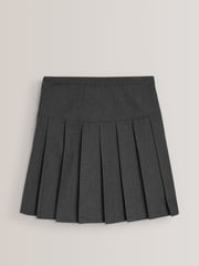 Grey Regular Waist Pleated School Skirts 2 Pack (3-16yrs) - Image 7 of 8