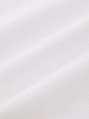 White Slim Fit 100% Cotton Short Sleeve Polo Shirts 5 Pack (3-16yrs) - Image 7 of 7