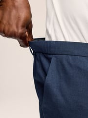 Mid Blue Muscle Fit Muscle FIt Motionflex Stretch Suit Trousers - Image 3 of 10