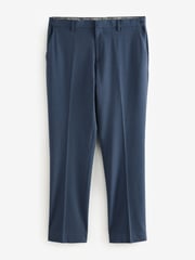 Mid Blue Muscle Fit Muscle FIt Motionflex Stretch Suit Trousers - Image 6 of 10
