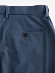 Mid Blue Muscle Fit Muscle FIt Motionflex Stretch Suit Trousers - Image 9 of 10
