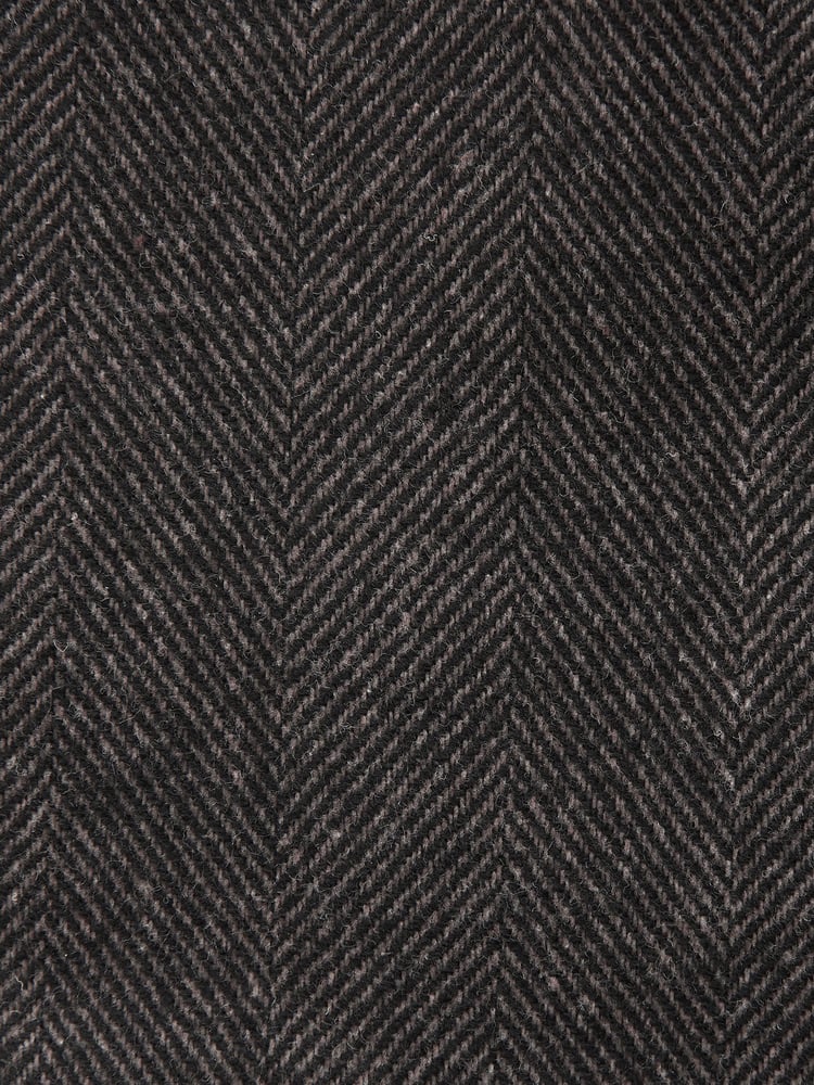 Brown Wool Blend Herringbone Suit Trousers - Image 10 of 10