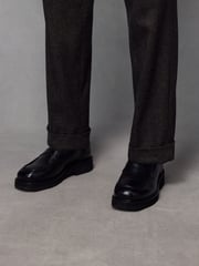 Brown Wool Blend Herringbone Suit Trousers - Image 6 of 10