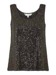 Yumi Black Sequin Vest - Image 4 of 4