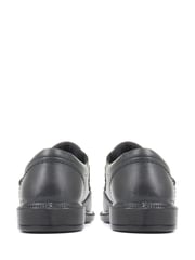 Pavers Adjustable Wide Fit Black Leather Shoes - Image 3 of 5