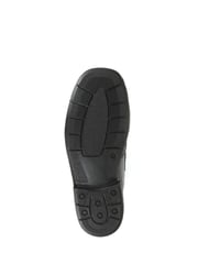 Pavers Adjustable Wide Fit Black Leather Shoes - Image 5 of 5