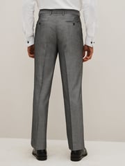 Light Grey Regular Fit Suit Trousers - Image 2 of 8