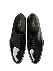 Loake Black Patent Oxford Dress Shoes - Image 5 of 5