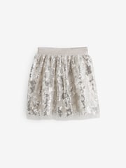 Silver Sequin Skirt (3-16yrs) - Image 9 of 9