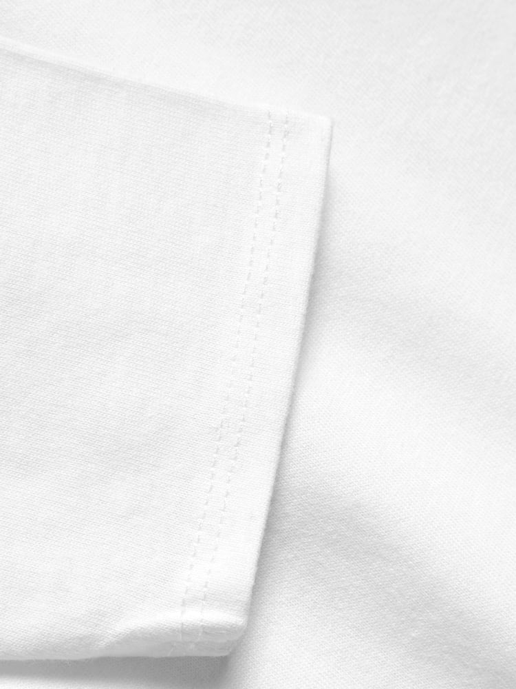 White 2 Pack Long Sleeve T-Shirts (3-16yrs) - Image 4 of 4