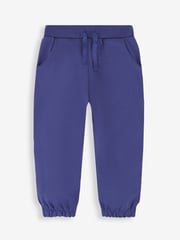 JoJo Maman Bébé Berry & Navy Blue 2-Pack Joggers - Image 2 of 7