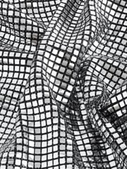 Silver Mini Sequin Skirt - Image 6 of 6