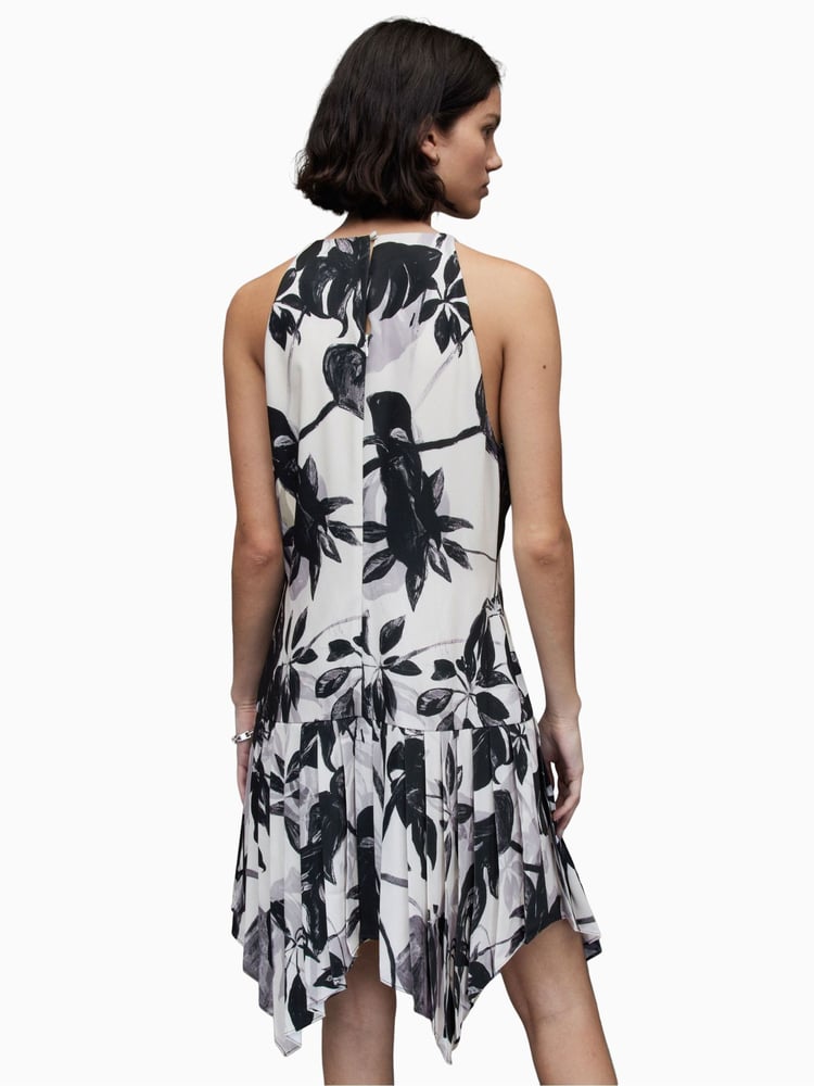 AllSaints White Sonya Jackie Dress - Image 2 of 7