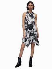 AllSaints White Sonya Jackie Dress - Image 3 of 7