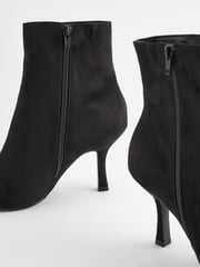 Black Forever Comfort® Toe Cap Point Ankle Boots - Image 6 of 9