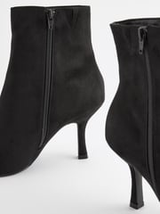 Black Forever Comfort® Toe Cap Point Ankle Boots - Image 9 of 9