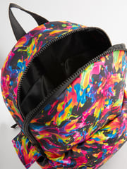 Multi Bright Marble Backpack - Image 4 of 6