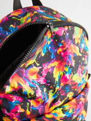 Multi Bright Marble Backpack - Image 5 of 6