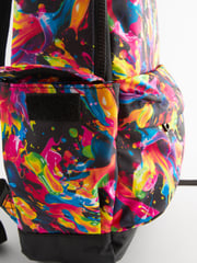 Multi Bright Marble Backpack - Image 6 of 6
