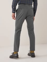 Charcoal Grey Skinny Fit Suit Trousers - Image 2 of 9