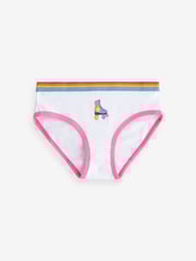 Little Bird by Jools Oliver Pink Girls Briefs 5 Pack - Image 5 of 10