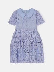 Angel & Rocket Cornflower Blue Mavea Lace Dress - Image 4 of 6