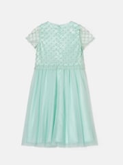 Angel & Rocket Green Anya Beaded Tulle Dress - Image 7 of 8