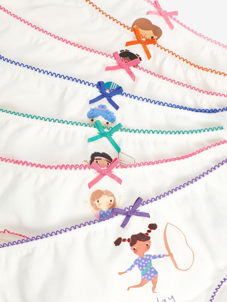 White Days Of The Week Briefs 7 Pack (1.5-12yrs) - Image 10 of 10