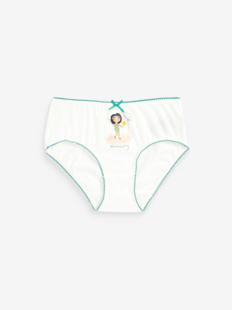 White Days Of The Week Briefs 7 Pack (1.5-12yrs) - Image 2 of 10 White Days Of The Week Briefs 7 Pack (1.5-12yrs) - Image 2 of 10