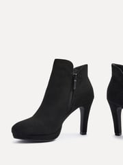 Linzi Black Layara Platform Ankle Boots With Stiletto Heels - Image 5 of 5
