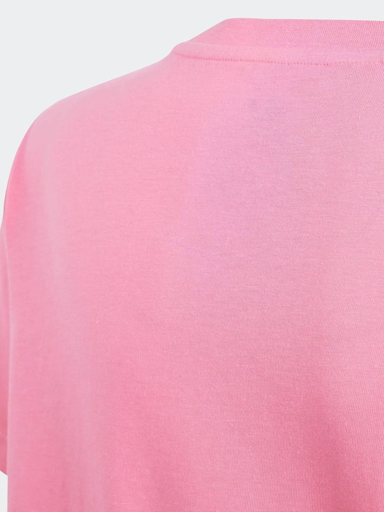 adidas Originals Pink Trefoil T-Shirt - Image 5 of 5