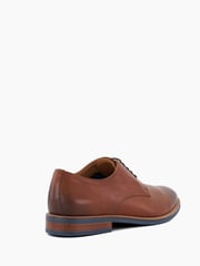 Dune London Brown Standard Fit Stanleyy Soft Leather Gibson Shoes - Image 3 of 5