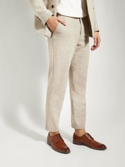 Dune London Brown Standard Fit Stanleyy Soft Leather Gibson Shoes - Image 5 of 5