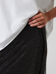 Hush Black Una Sparkle Maxi Skirt - Image 4 of 5