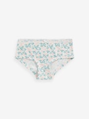 Green/Purple Ditsy Hipsters 5 Pack (2-16yrs) - Image 3 of 8