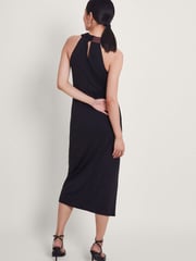 Monsoon Brown Two Tone Tia Dress - Image 2 of 5