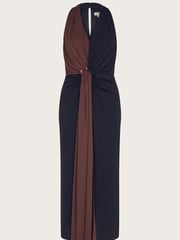 Monsoon Brown Two Tone Tia Dress - Image 5 of 5