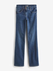 Mid Blue Wash Slim Lift And Shape Bootcut Jeans - Image 6 of 7