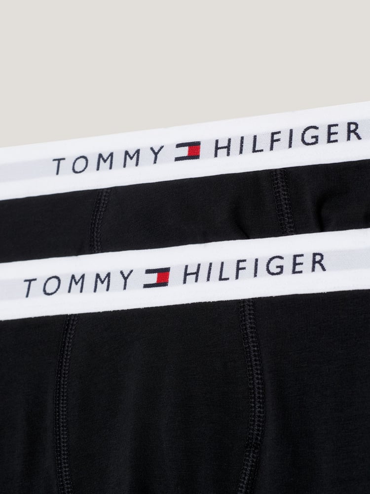 Tommy Hilfiger Black Trunks 2 Pack - Image 3 of 3