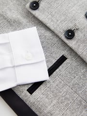 Grey /Ecru Check Waistcoat Set (12mths-16yrs) - Image 5 of 5