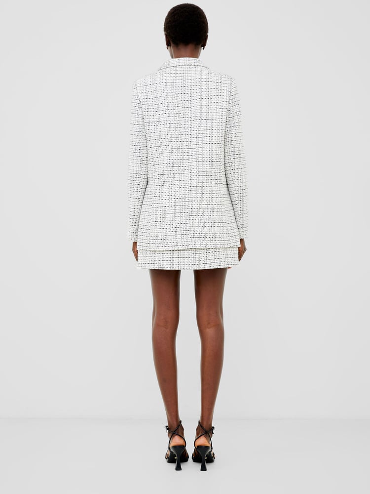 French Connection Cream Effie Boucle Blazer - Image 2 of 4