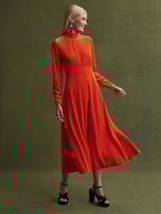 Florere Velvet Midi Dress - Image 5 of 7